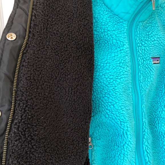 J.crew sherpa lined black down puffer jacket - Picture 3 of 7